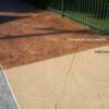 Pool deck.
Caramel (213) Solid Color Stain Base.
Light Oak (295) Translucent Color Enhancer (heavy amount).